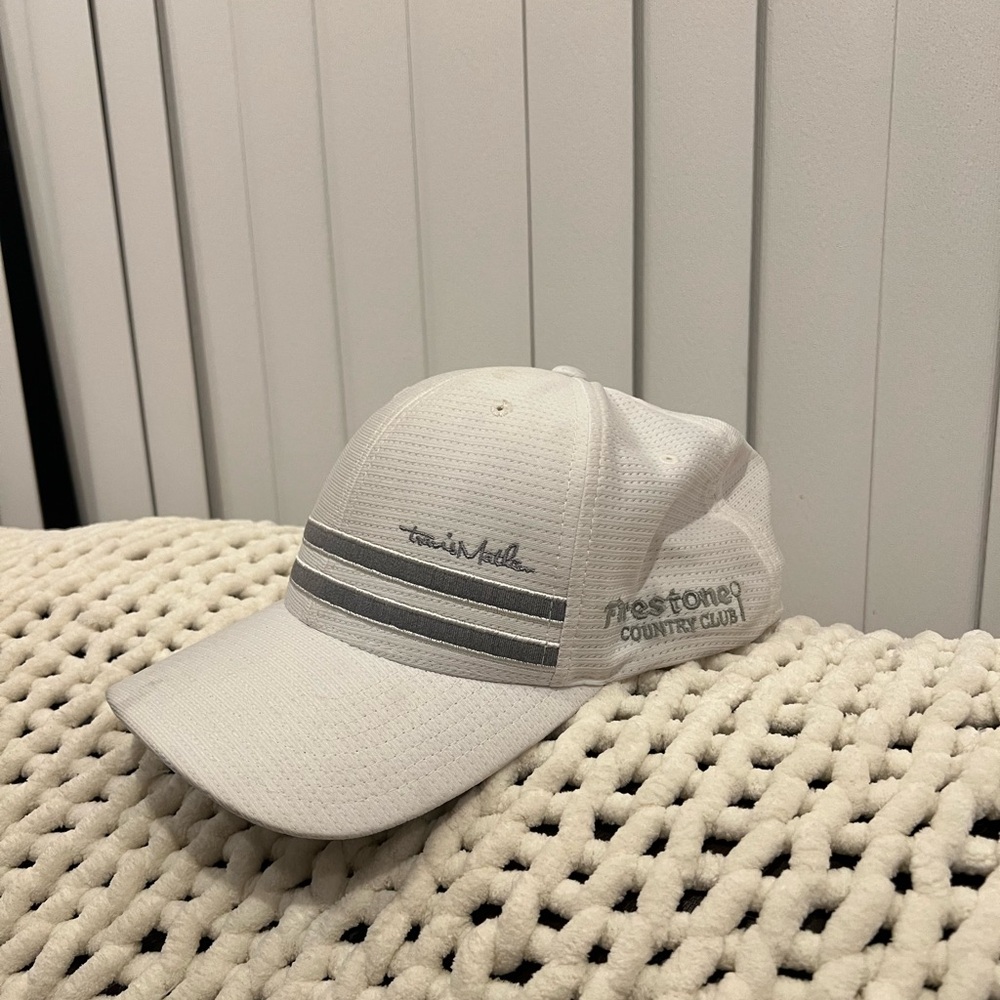 White and Gray Hat
